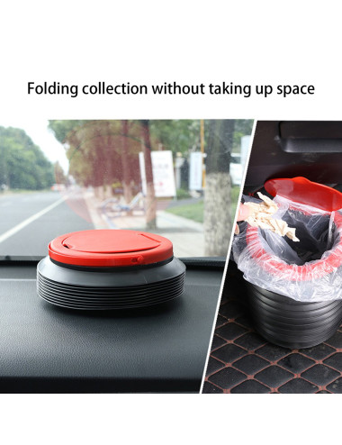 سطل بلاستيك انطوائي 4 لتر مع غطاء