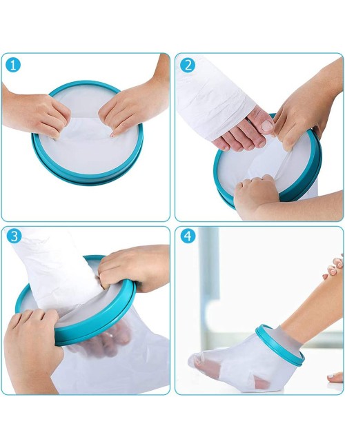 E330380 WATERPROOF CAST/BANDAGE PROTECTOR FOR CHILDREN ANKLE 330*380MM