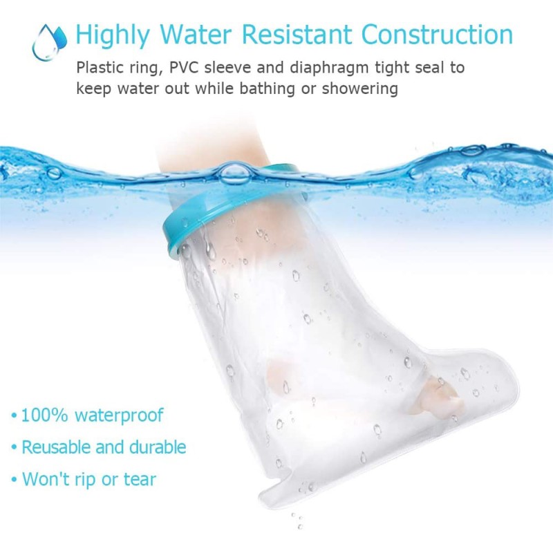 E330380 WATERPROOF CAST/BANDAGE PROTECTOR FOR CHILDREN ANKLE 330*380MM