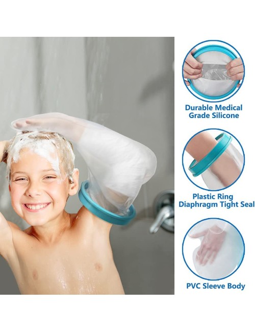 E340600 WATERPROOF CAST/BANDAGE PROTECTOR FOR CHILDREN LONG ARM 340*600MM