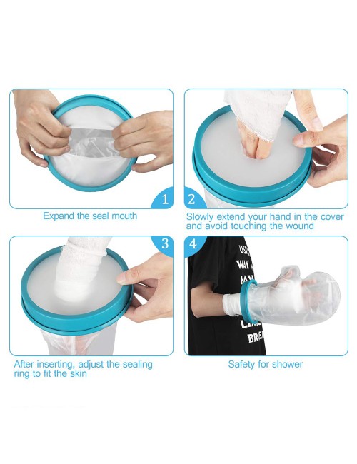 E200300 WATERPROOF CAST/BANDAGE PROTECTOR FOR CHILDREN FOREARM 200*300MM