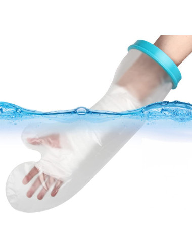 C340650 WATERPROOF CAST/BANDAGE PROTECTOR ADULT STRAIGHT ARM 340*650MM