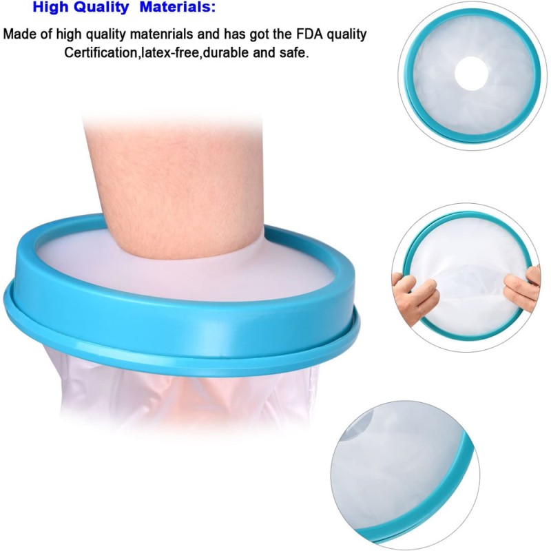 C440670 WATERPROOF CAST/BANDAGE PROTECTOR CALF EXTRA LARGE 440*670MM