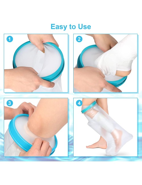 C440670 WATERPROOF CAST/BANDAGE PROTECTOR CALF EXTRA LARGE 440*670MM