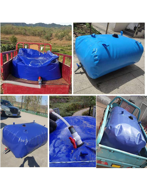 PVC WATER BAG 2000L 200×100×100CM 0.9MM