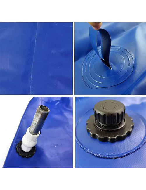 PVC WATER BAG 2000L 200×100×100CM 0.9MM