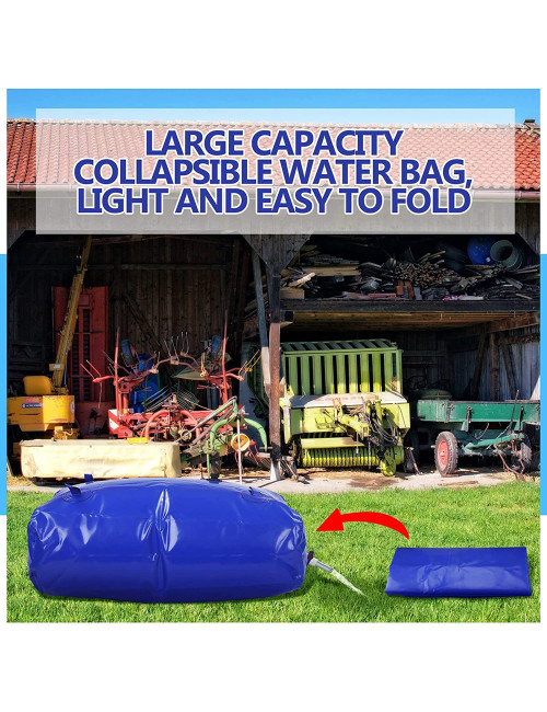 PVC WATER BAG 6000L 300×200×100CM 0.9MM