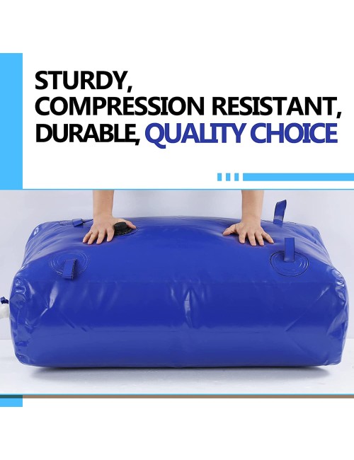 PVC WATER BAG 10000L 400×200×100CM 0.9MM