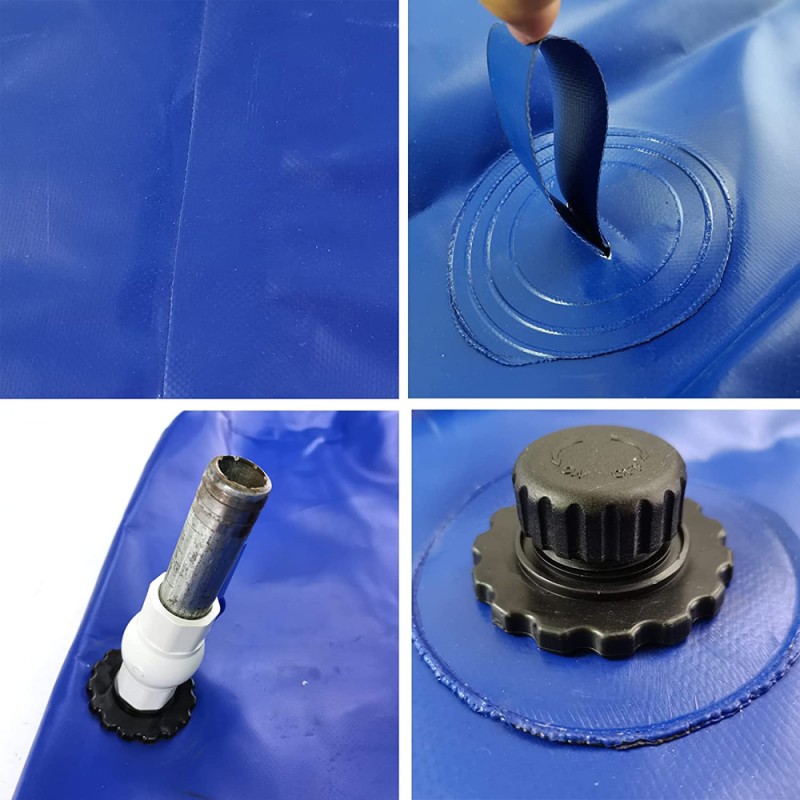 PVC WATER BAG 10000L 400×200×100CM 0.9MM