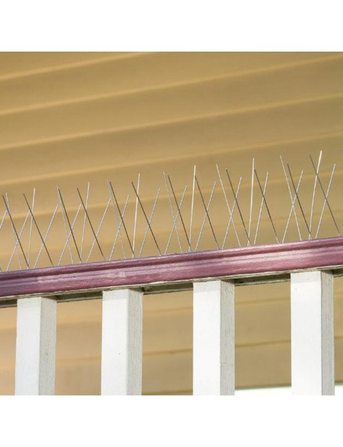 STAINLESS STEEL BIRD GUARD 80 POINTS x 1 MTR