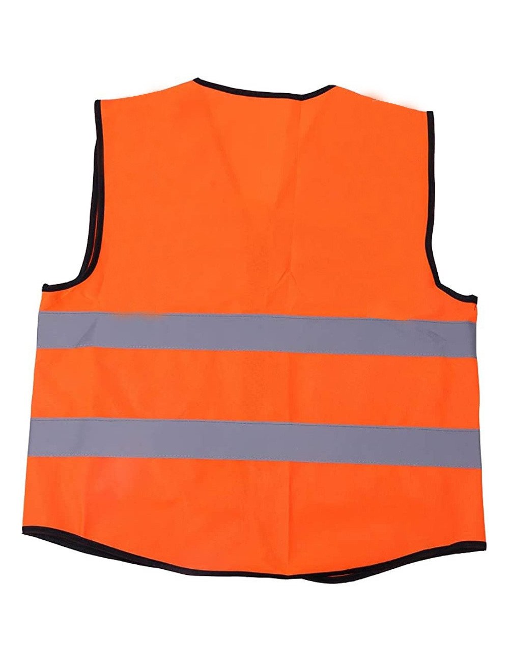 SAFETY VEST WITH 3 POCKET ORANGE 120G