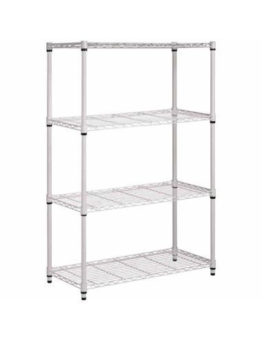 YL-01-12PC WIRE SHELF WHITE 120 x 30 x 220 CM