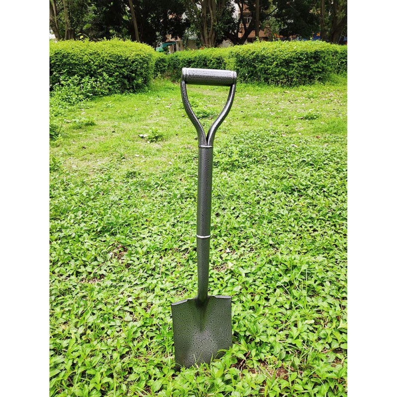 SH-10 STEEL SQUARE SHOVEL WITH 'D' TYPE STEEL HANDLE