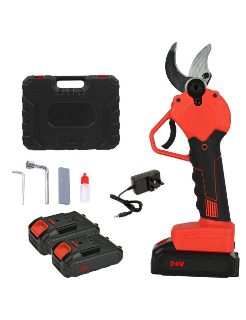 EC-75 CORDLESS BRANCH SCISSORS WITH TWO BATTERY 24 VOLTS