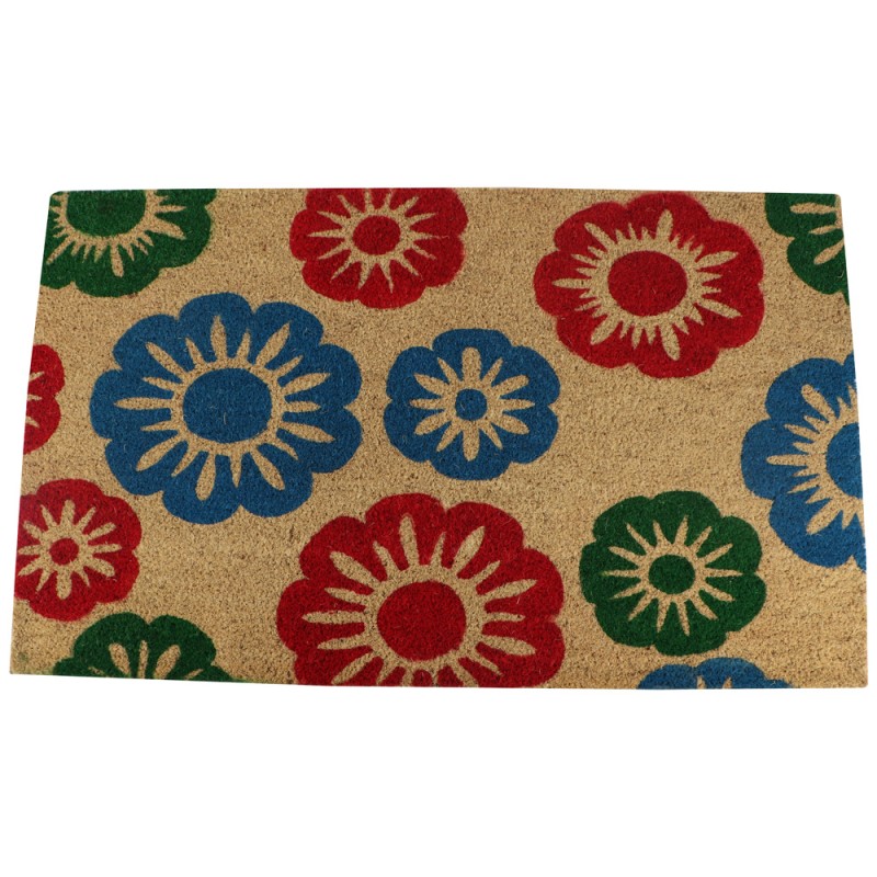 625103 PVC TUFTED COIR DOOR MAT 60 X 100 CM X 15 MM