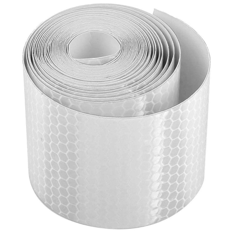 REFLECTIVE STICKER WHITE 7 CM x 50 MTR