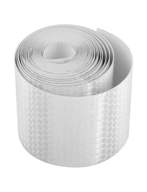 REFLECTIVE STICKER WHITE 7 CM x 50 MTR