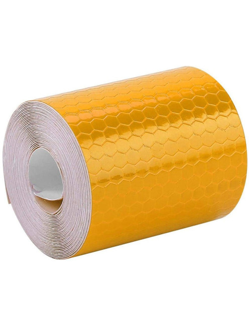 REFLECTIVE STICKER YELLOW 7 CM x 25 MTR