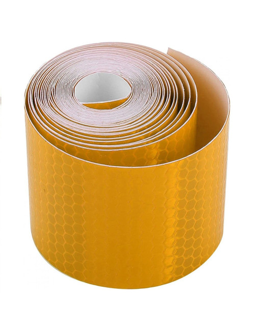 REFLECTIVE STICKER YELLOW 7 CM x 25 MTR