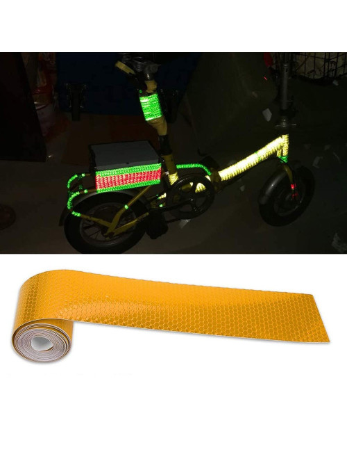 REFLECTIVE STICKER YELLOW 7 CM x 25 MTR