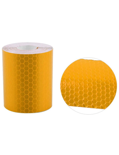 REFLECTIVE STICKER YELLOW 7 CM x 25 MTR
