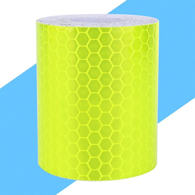 REFLECTIVE STICKER GREEN 7 CM x 25 MTR