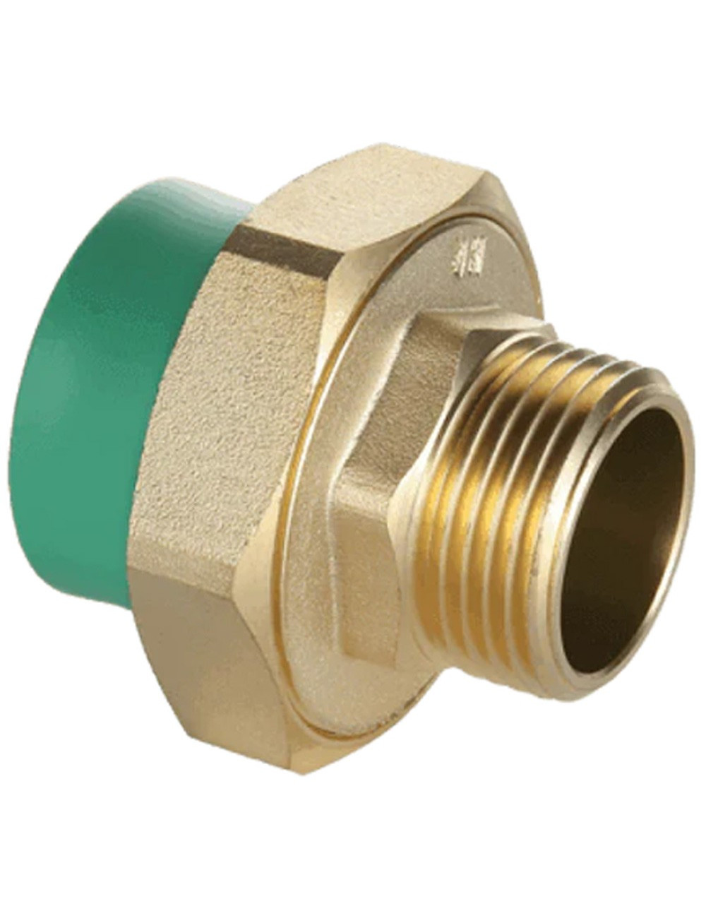 PPR UNION BRASS MALE THRADE 1"