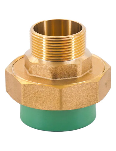 PPR UNION BRASS MALE THRADE 1"