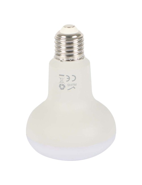 MEGA OFF WHITE 9W LED لمبة توفير ديمر