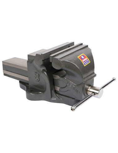 U301N BENCH VICE FIXED BASE 8" H.D.