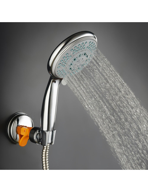 Large round shower head without rubbing
