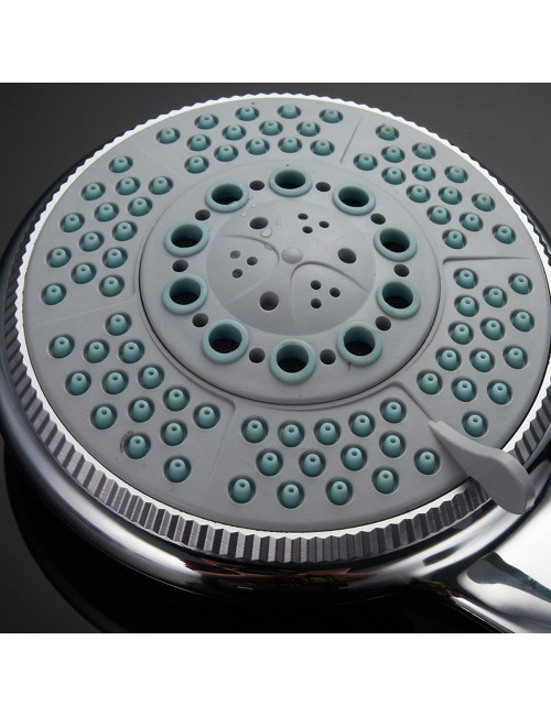 Large round shower head without rubbing