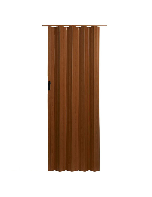 PVC FOLDING DOOR 100 x 210 CM WALNUT