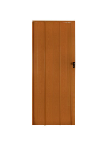 PVC FOLDING DOOR 100 x 210 CM MAHOGANY