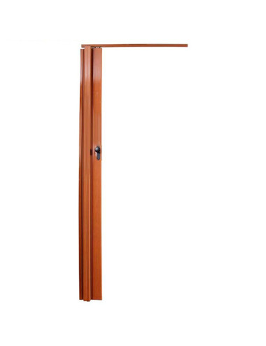 PVC FOLDING DOOR 100 x 210 CM MAHOGANY