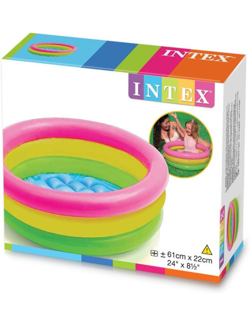 INTEX 57412CC SUNSET GLOW BABY SWIMMING POOL 114*25CM