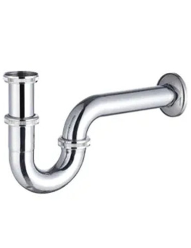 BASIN "S" TRAP WHITE