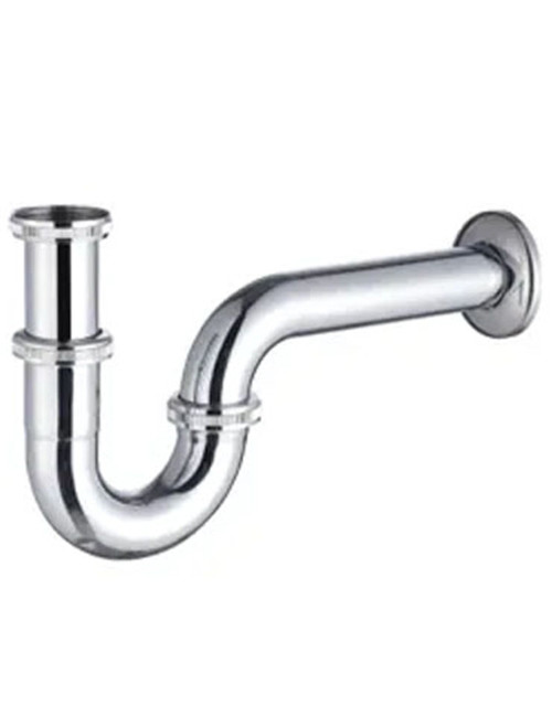 BASIN "S" TRAP WHITE