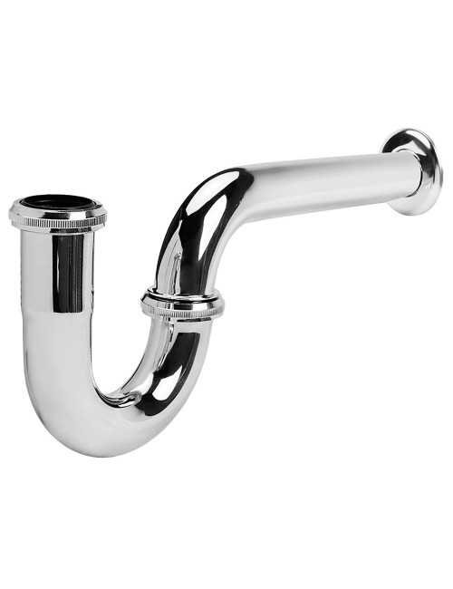 BASIN "S" TRAP WHITE