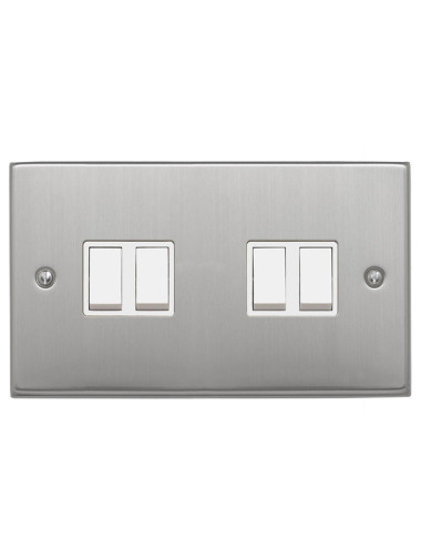 سويتش رباعي كروم انكليزي