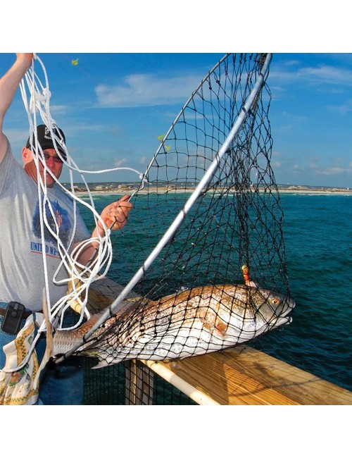 LN05-45 CM ROUND TYPY LANDING NET45CM*93/266CM