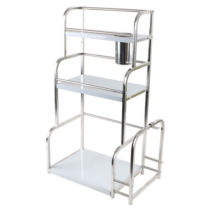 2065 STAINLESS STEEL 3 SHELEVE KITCHEN RACK