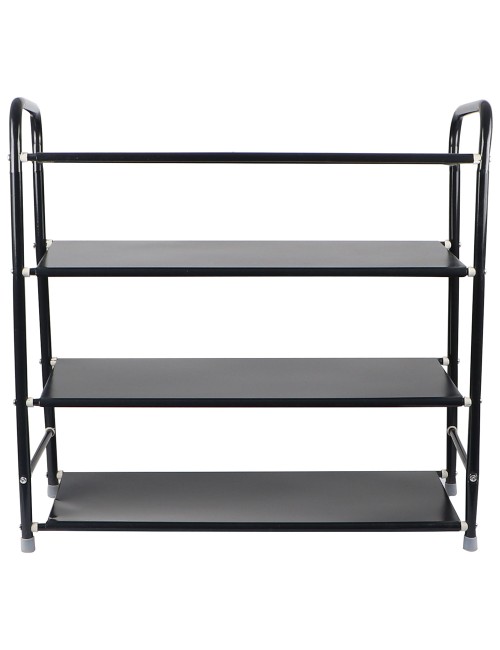2053 FOUR SHELEVE SHOE RACK BLACK 60 × 25 × 57