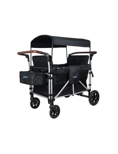 FW-07-ALUMINIUM ALLOY 4 SEATER BABY FOLDING CARAVAN WITH BRAKE