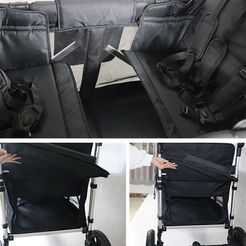 FW-07-ALUMINIUM ALLOY 4 SEATER BABY FOLDING CARAVAN WITH BRAKE