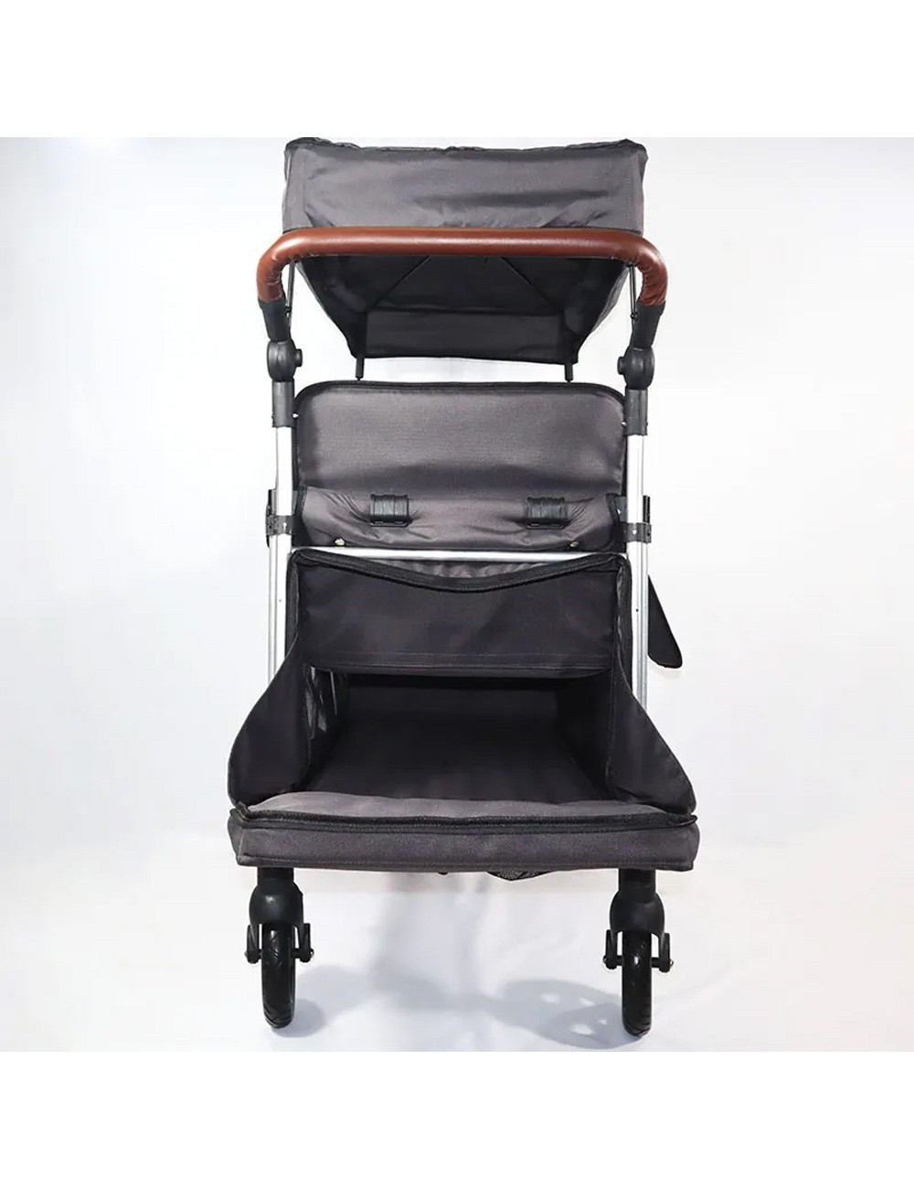 FW-08-ALUMINIUM ALLOY 2 SEATER BABY FOLDING CARAVAN WITH BRAKE