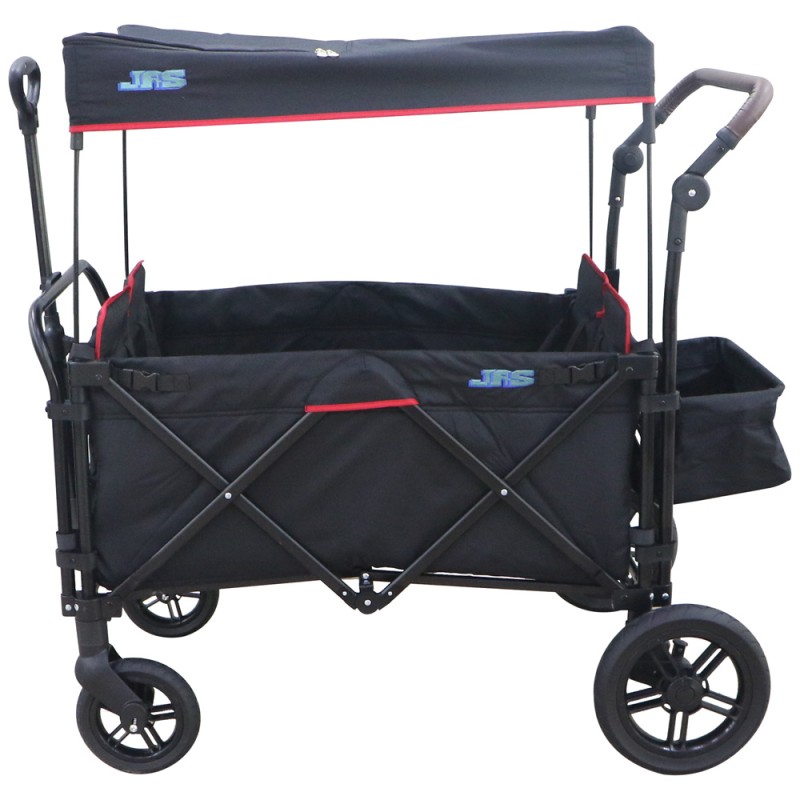 FW-07-IRON 4 SEATER BABY FOLDING CARAVAN WITH BRAKE