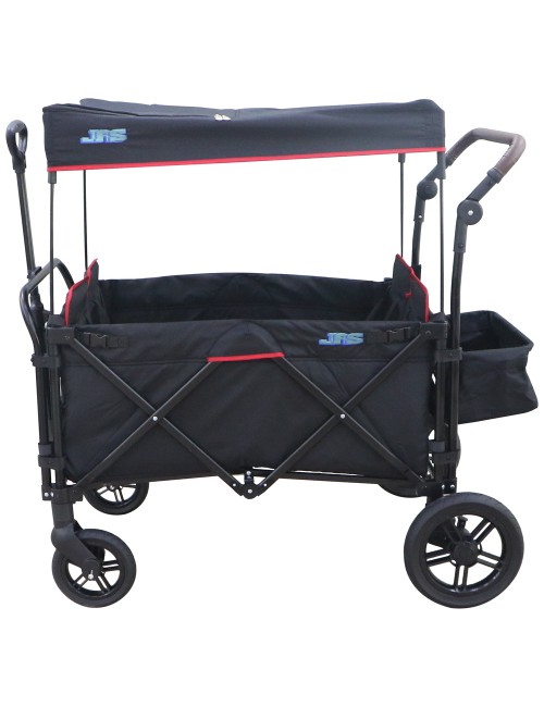 FW-07-IRON 4 SEATER BABY FOLDING CARAVAN WITH BRAKE