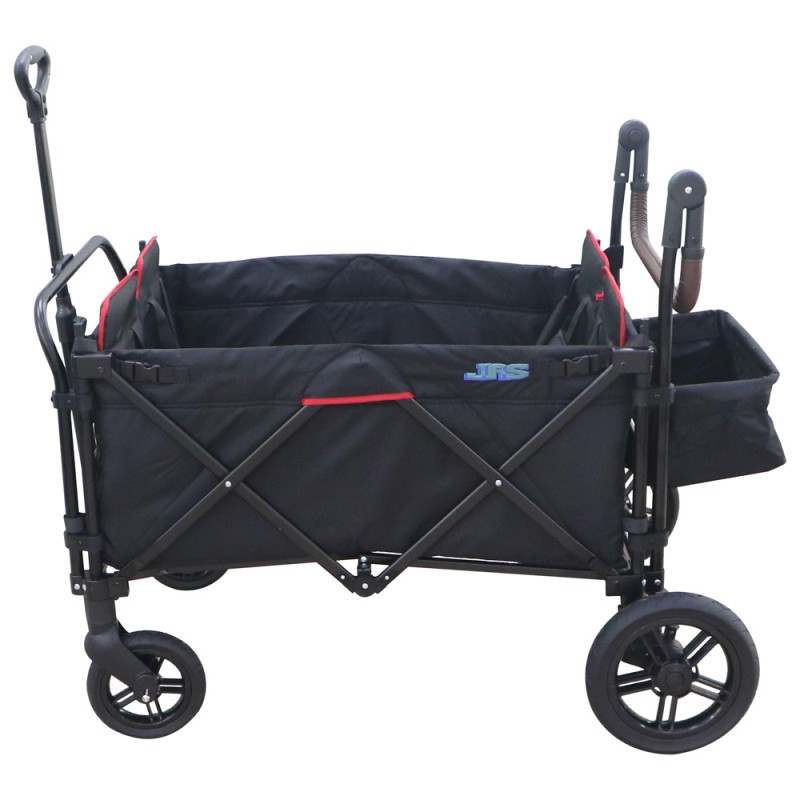 FW-07-IRON 4 SEATER BABY FOLDING CARAVAN WITH BRAKE