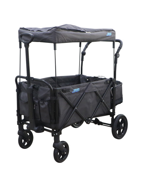 FW-07-IRON 2 SEATER BABY FOLDING CARAVAN WITH BRAKE